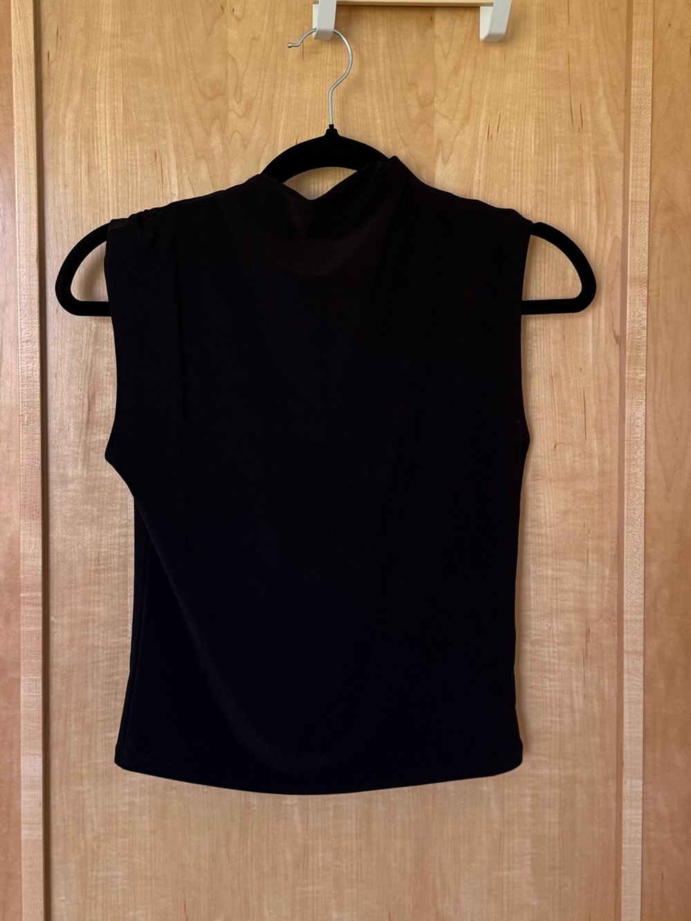 Aritzia Wilfred Mock Neck Top - Black